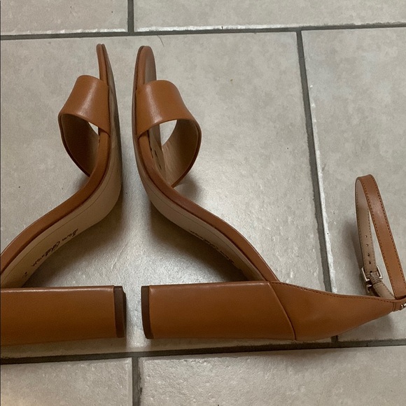 Sam Edelman Tan High Heel Sandals with Ankle Strap - Picture 5 of 8
